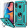 MERRO Galaxy A20 Case with Screen Protector,Galaxy A30 Cover Pass 16ft Drop Test Military Grade Shockproof Protective Phone Case