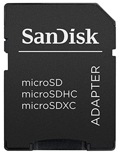 SanDisk 256GB Ultra microSDXC UHS-I Memory Card with Adapter - 100MB/s, C10, U1, Full HD, A1, Micro SD Card - SDSQUAR-256G-GN6MA