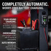NOCO GENIUS1, 1-Amp Fully-Automatic Smart Charger, 6V and 12V Battery Charger, Battery Maintainer, Trickle Charger, and Battery Desulfator with Temperature Compensation
