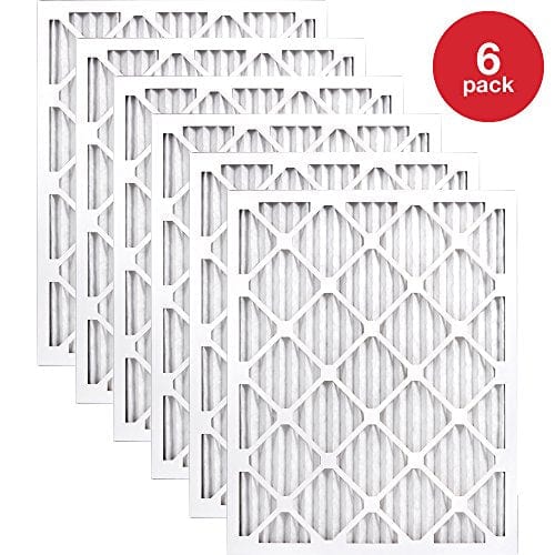 AIRx Filters Allergy 20x25x1 MERV 11 Pleated Air Filter - Made in the USA - Box of 6