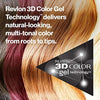 REVLON Colorsilk Beautiful Color Permanent Hair Color with 3D Gel Technology Keratin 100 Gray Coverage Hair Dye, 48 Burgundy, 1 Count