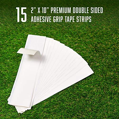 Golf Grip Kits for Regripping Golf Clubs - Professional Quality (Deluxe Grip Kit: Hook Blade, 15 Grip Tape Strips, 5 Ounce Solvent, Rubber Vise Clamp)