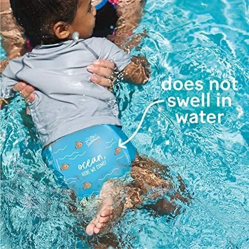 Huggies Little Swimmers Swim Diapers Disposable Swim Pants, Size 3 Small, 40 Ct