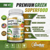 Panax Ginseng + Ginkgo Biloba Tablets – Premium Non-GMO/Veggie Superfood – Traditional Energy Booster and Brain Sharpener