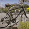 Bike U Lock with Cable - Via Velo Bike Lock Heavy Duty Bicycle U-Lock,14mm Shackle and 10mm x1.8m Cable with Mounting Bracket for Road Bike Mountain Bike Electric Bike Folding Bike