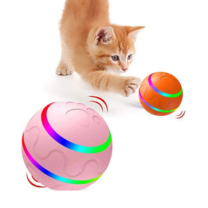 Intelligent Ball Pet Toys Self Rotating Ball Automatic Rotation Ball