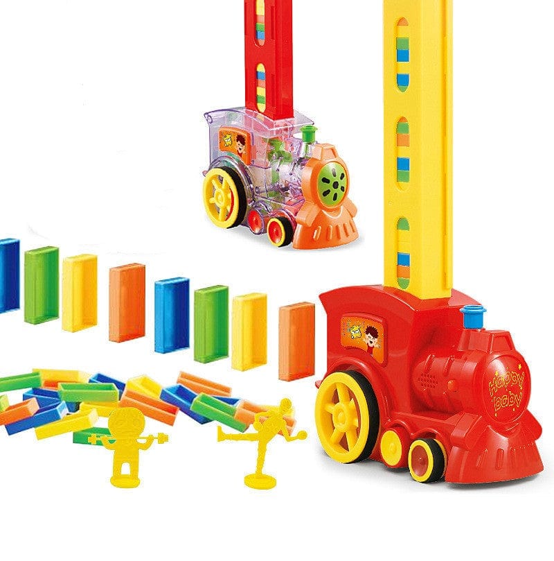 Transparent Domino Toy Train For Children