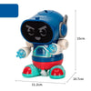 Electric Rock Robot, Music, Light, Automatic Walking, Swinging And Dancing Robot, Children's Toys