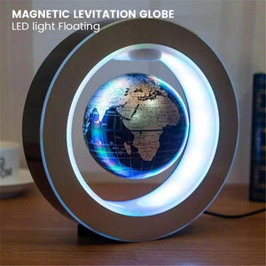 LED World Map Magnetic Levitation Floating Globe