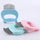 Pet Massage Brush Shell Shaped Handle Pet Grooming Massage Tool To Remove Loose Hairs