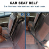 Comfortable Dog Seat Belt Harness for Car - 2-in-1 Leash and Restraint Secures to Headrest