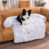 Pet Sofa Dog Bed Calming Bed Long Plush Winter Warm Kennel