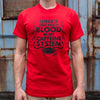 There's Too Much Blood In My Caffeine System T-Shirt (Mens)