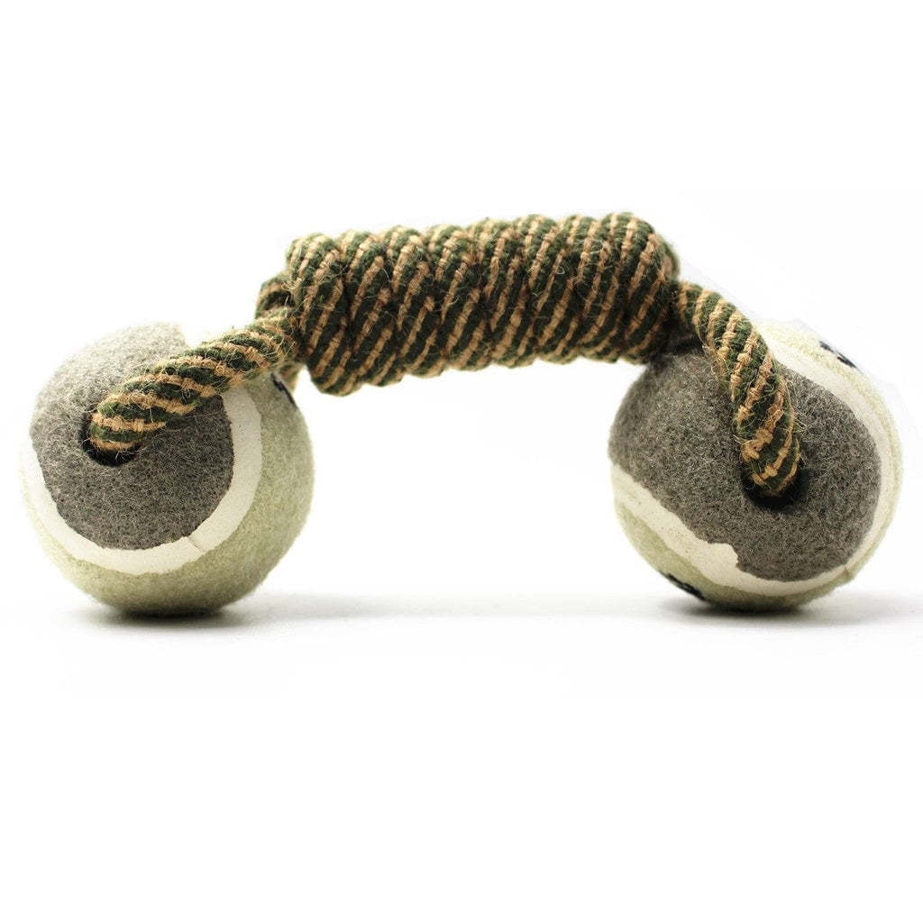 Cotton Rope Tennis Dumbbell Dog Toy