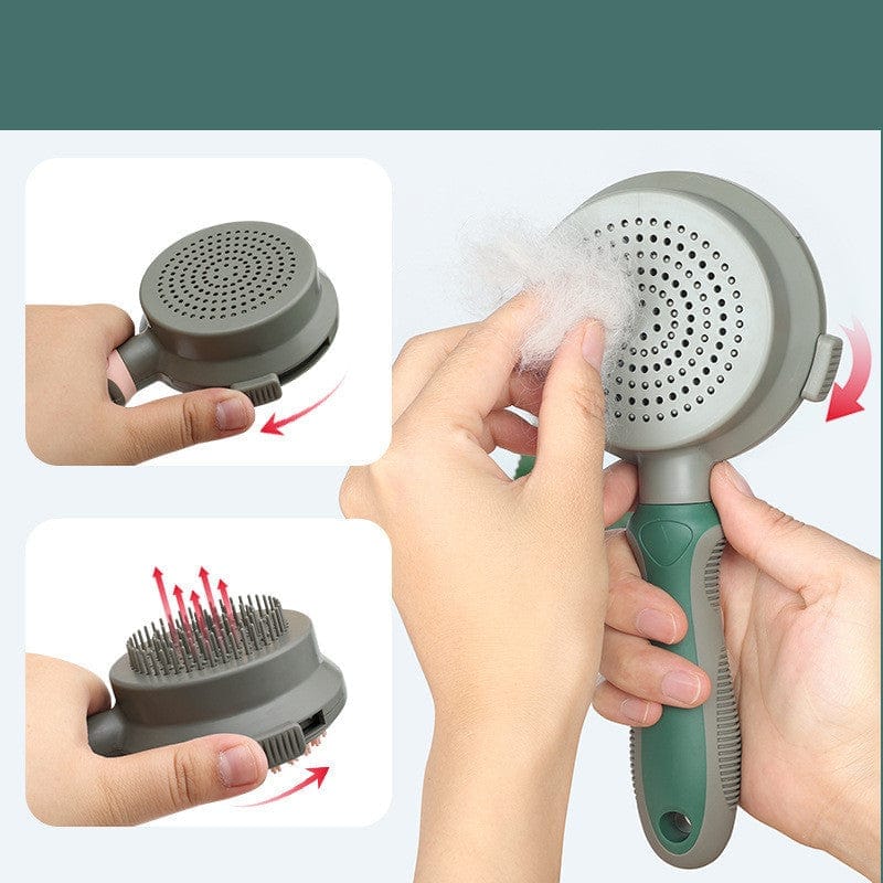 Cleaning Slicker Brush Hair Removal Double-sided Massage