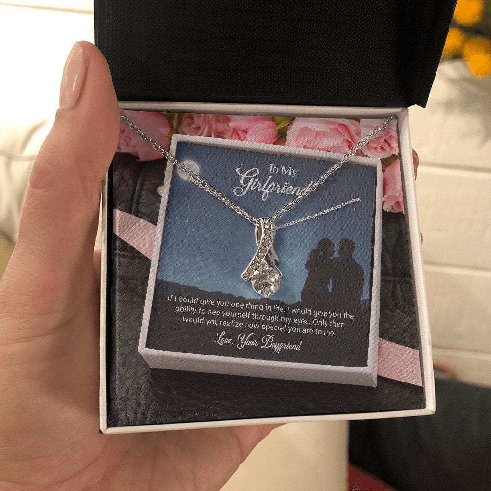 To My Girlfriend with Love necklace and card II