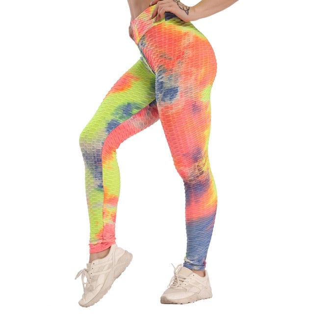 FITTOO Fitness Legging Sexy High Waist Hot Ink Print