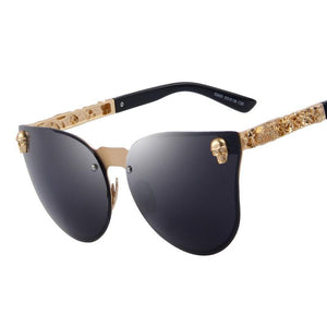 MERRY'S Fashion Women Gothic Eyewear Skull Frame 708 | Foofster LLC
