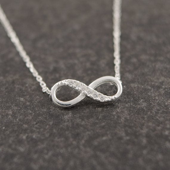 The Tiny Infinity Crystal Necklace 811 | Foofster LLC