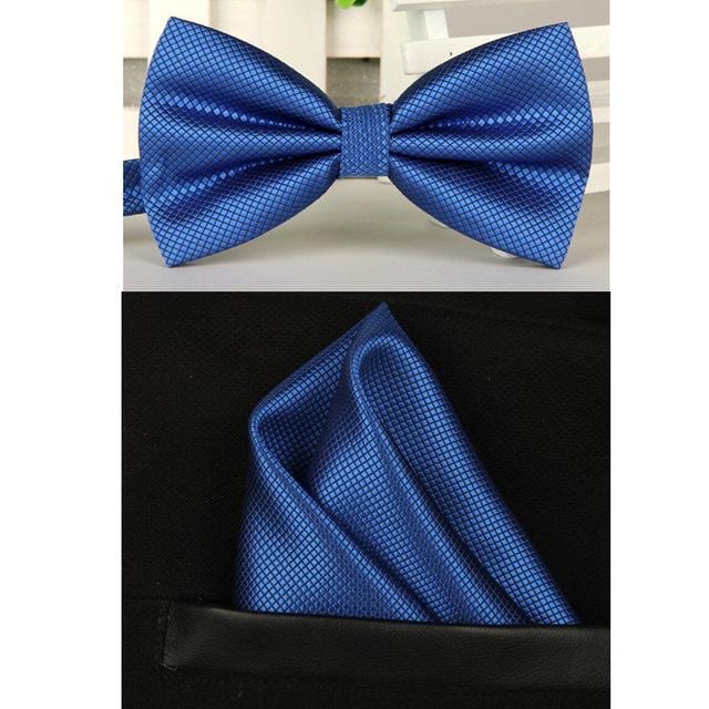 SHENNAIWEI silk Solid Business bowtie | Foofster LLC