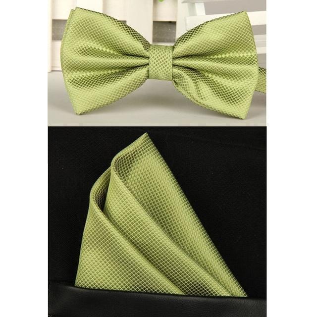 SHENNAIWEI silk Solid Business bowtie | Foofster LLC