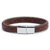 Genuine Braided Leather Wrap Bracelet 762 | Foofster LLC
