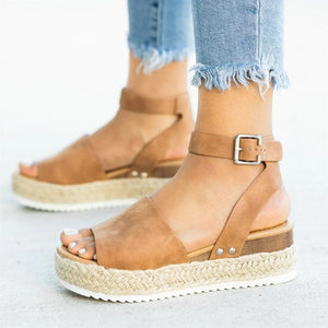 Women Sandals Plus Size Wedges Shoes For Women High Heels Sandals Summer | Foofster LLC