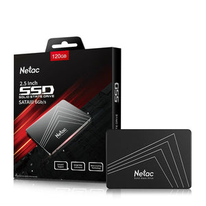 Netac 120GB SSD 2.5'' SATA III 6 Gb/s Internal Solid State Drive 500MB/s PC/MAC